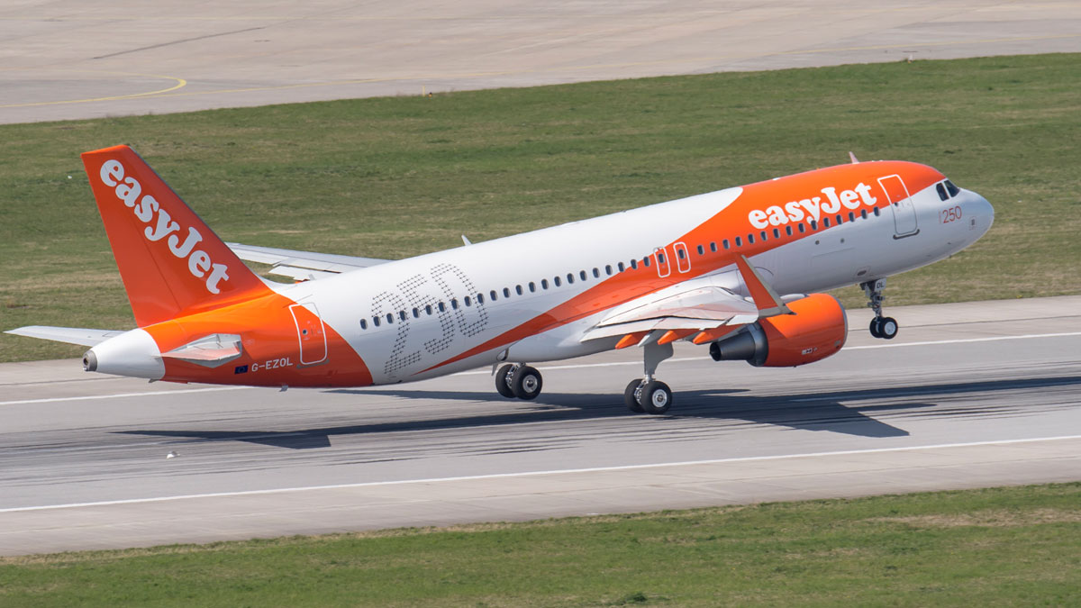 easyJet aircraft