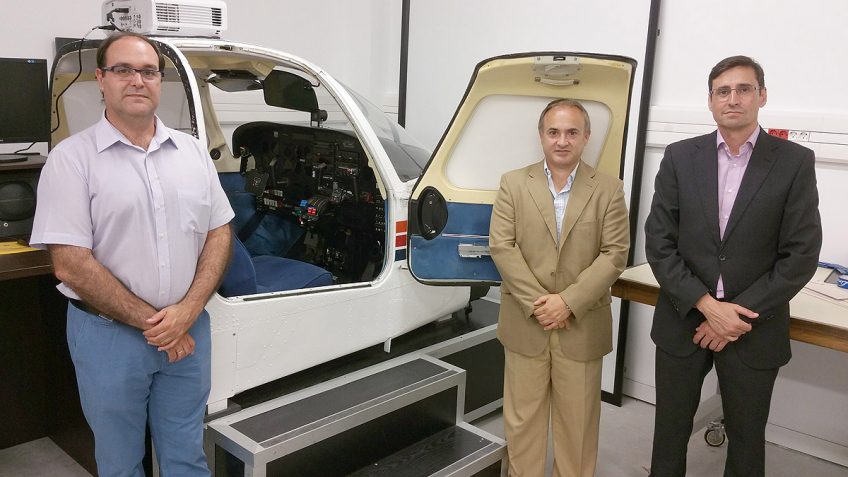 FTEJerez donates Seneca flight simulator to the University of Cadiz (UCA)