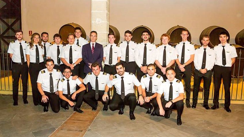 EasyJet Head of Flight Operations, Guest of Honour at FTEJerez graduation