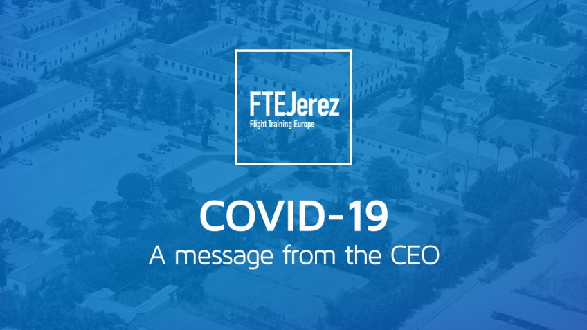 COVID-19: A message from the CEO