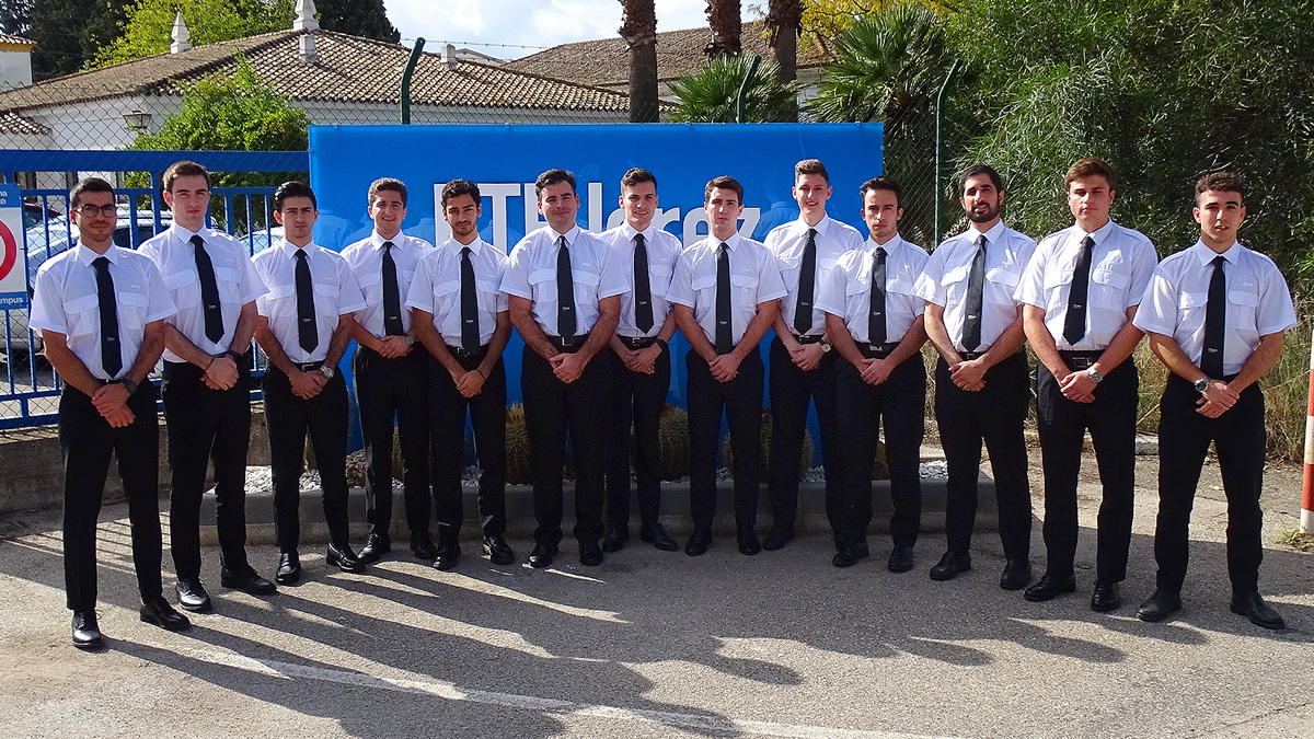Iberia cadets starting their training on FTEJerez