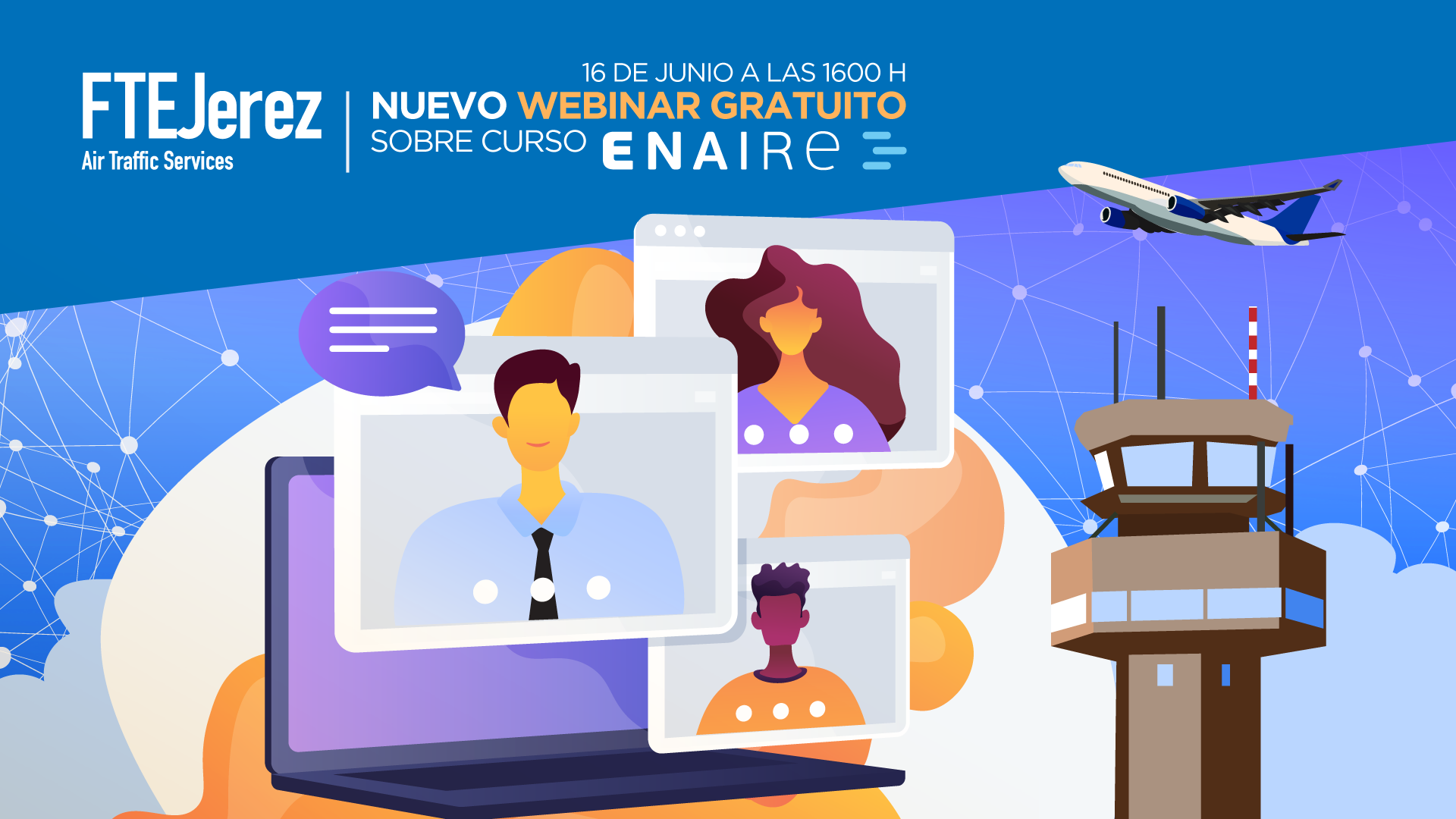 Nuevo webinar sobre el nuevo curso para seleccionados por ENAIRE