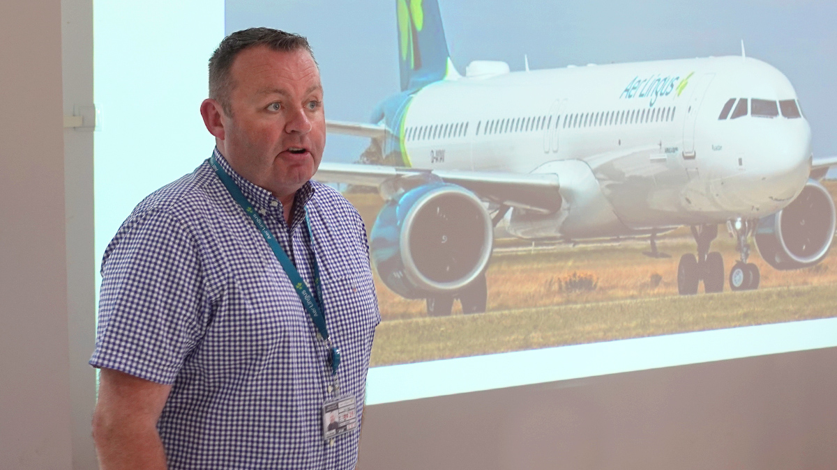 Aer Lingus presentation on FTE’s campus
